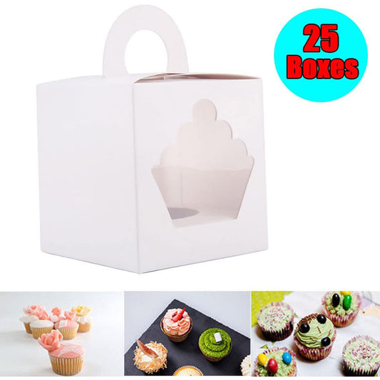 Single Cupcake Box 25 PCS